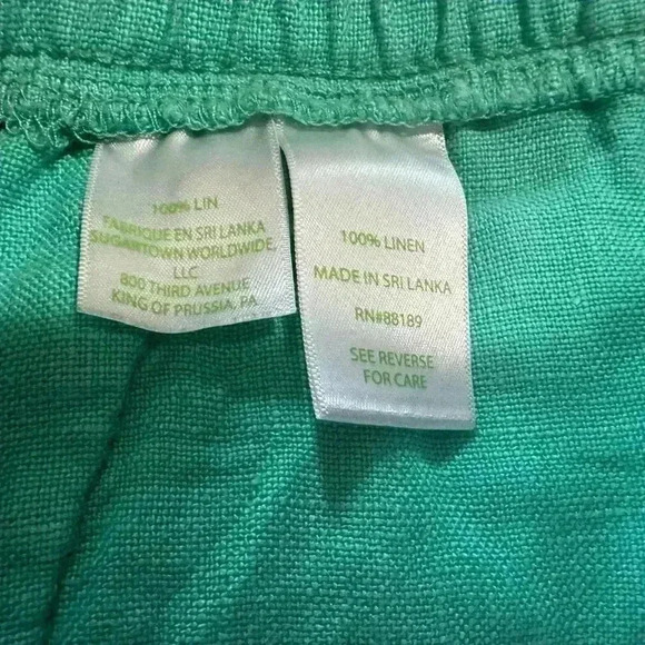 Lilly Pulitzer Lilo Linen Flat Front Short - Size XS - Picture 8 of 10